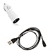 Fitbit Charge 3.3ft Replacement USB Charger with Reset Options and Car Adapter (1 Year Warranty Guaranteed)