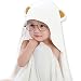 Yosebi Optimized Baby Bamboo Hooded Towel 30" x 30" | Bonus Washcloth Gift Set! | 500 GSM for Infant to Toddler Boys & Girls | Hypoallergenic Made Extra Soft for Sensitive Newborn Skin