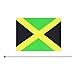 Jamaica Stick Flag,TSMD 50 Pack Hand Held Small Jamaican National Flags On Stick,International World Country Stick Flags Banners,Party Decorations For Olympics,Sports Clubs,Festival Events Celebration