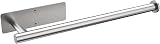Ibergrif M34055A Kitchen Roll Holder Under Cabinet Stainless Steel Grey