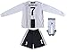 GamesDur 2018/2019 Cristiano Ronaldo #7 Home Long Sleeve Juventus Soccer Kids Jersey & Short Set Youth Sizes (Home, 8-9 Years)