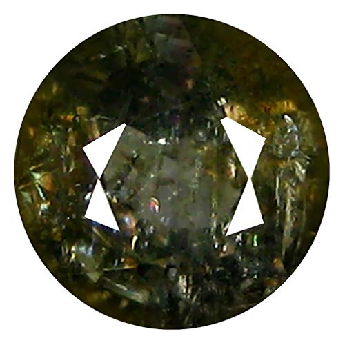 1.54 ct ROUND CUT (6 x 6 mm) 100% NATURAL GENUINE UNHEATED UNTREATED CEYLON GREEN SAPPHIRE LOOSE GEMSTONE