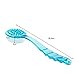 Back Scrubber Bath Brush With Long Handle - Bath Brush Scrub Skin Massage Health Care Shower Reach Feet Rubbing Brush Exfoliation Brushes Body for Bathroom Product - Body Brush Shower (Blue)