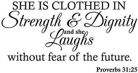 she laughs without fear bible verse