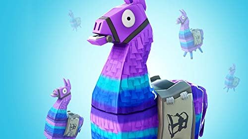 ORRIPOT Yvetel Fortnike Battle Royale Llama Poster, Battle Royale Game Silk (Without Frame) Wall Decor, Game Wall Paper 24x36 inches