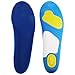 Shoe Insoles and Arch Support Sport Inserts For Shock Absorption and Cushioning , HLYOON shoe inserts Size 9 - 14