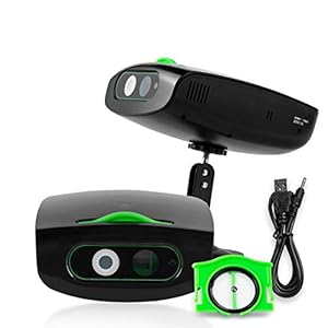 Laser Projector, Rood Groen Indoor Kerstmis Licht Van De Laser Machine RGB LED Mini Projector Remote Control Voor Party…