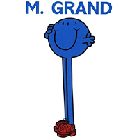 Monsieur Grand (Collection Monsieur Madame) (French Edition) book cover