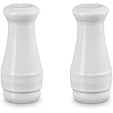 Le Creuset, Salt and Pepper Shaker Set of 2 - White