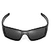 Walleva Black Polarized Replacement Lenses for Oakley Fuel Cell (OO9096 Series) Sunglasses
