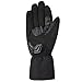 ILM Alloy Steel Motorcycle Riding Gloves Warm Waterproof Windproof for Winter Use (M, Black(Winter))