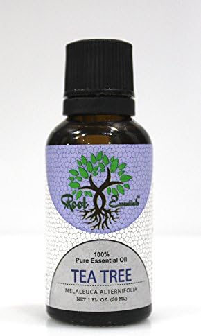 Root Essentials Tea Tree 100% Pure Natural Essential Oil Aromatherapy 1 ounce by