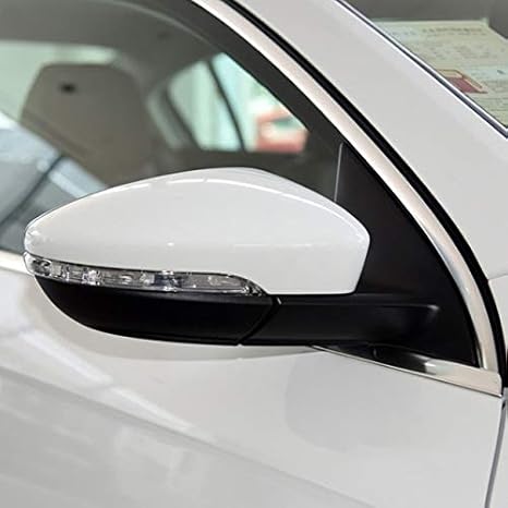 Amazon Co Jp 車のバックミラー交換カバー オートパワー加熱はフォールドシグナル 6または9本のワイヤーサイドミラーアセンブリフィット感のためのvw Magotanパサートb7 12 13 14 15 16を回し 車のバックミラーリアカバー Color Left White 6 Wine 車