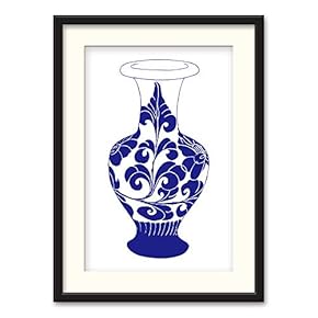 Black Paper Framed Canvas Wall Art for Living Room, Bedroom China Style Canvas Prints for Home Decoration Ready to Hanging - 23x31 inches