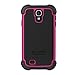 Ballistic SG MAXX Case for Samsung Galaxy S4 - Retail Packaging - Black/Hot Pink