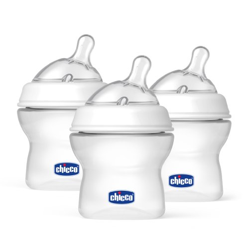 Chicco NaturalFit Tri-Pack Bottles, 0 Months Plus