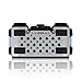 Braven BRV-Pro Wireless Bluetooth Speaker With 15 Hours of Wireless Playtime, Black / Silver / Cyan