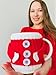 Funny Winter Christmas Holiday Cozy Knitted Tea and Coffee 11 Oz Santa Sweater Gift Ceramic Mug