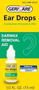 Amazon.com: Ear Drops Wax Removal Carbamide Peroxide 6.5% compares to