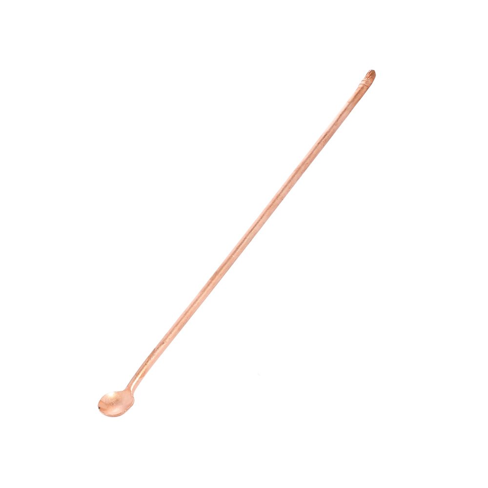NKlaus 20cm Long Copper Incense Spoon Handmade for Incense Incense Herbs Incense Spoon for Incense Burners 1594