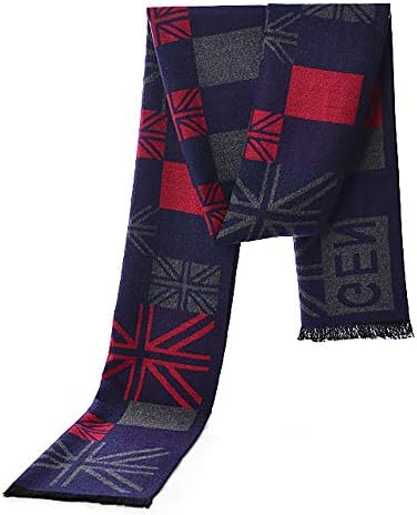 Mens Winter Cashmere Scarf - Ohayomi Fashion Formal Soft Scarves for Men(35 Colors)