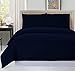 Utopia Bedding Duvet Cover King Size - 1 Comforter Cover with 2 Pillow Shams - 3 Pieces Bedding Duvet Cover with Zipper Closure - Soft Brushed Microfiber, 104 X 90 Inches (Navy)