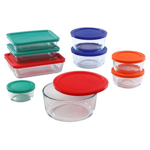 Pyrex 18-Piece Glass Food Storage Set - Image 6