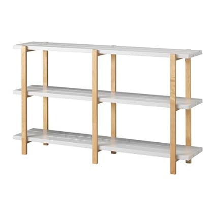 Ikea Ypperlig Shelf Unit Light Gray Birch 203 465 76 Amazon Co Uk