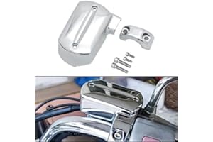 FENGREN Motorcycle Front Brake Master Cylinder Cover For Yamaha 1998-2013 V-Star 650 XVS650/2009-2013 V-Star 950 XVS950/1999-2013 V-Star 1100 XVS1100/2007-2013 V-Star 1300 XVS1300