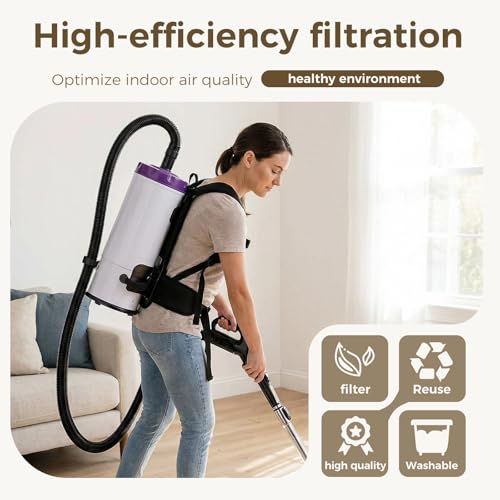 4 Pcs Replacement 10QT Vacuum Bags Reusable Micro Cloth Filter Bags Compatible photo 9