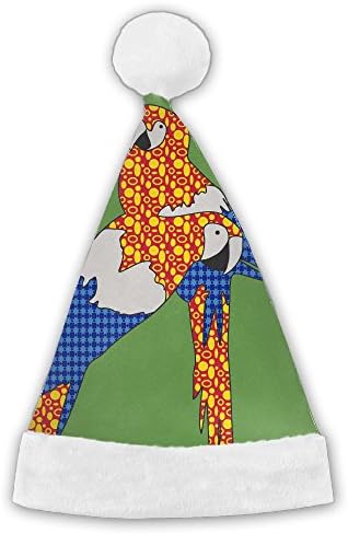 PingYe Parrots Christmas Santa Hat Costume Headwear For Xmas Party