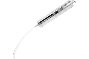 WEKADRIN Hand Suction Pump with Hose for Automotive Fluid Extraction Alloy Construction Oil Suction Pump for