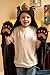 Cinder Black Bear Wearable Hooded Blanket by Wild Things