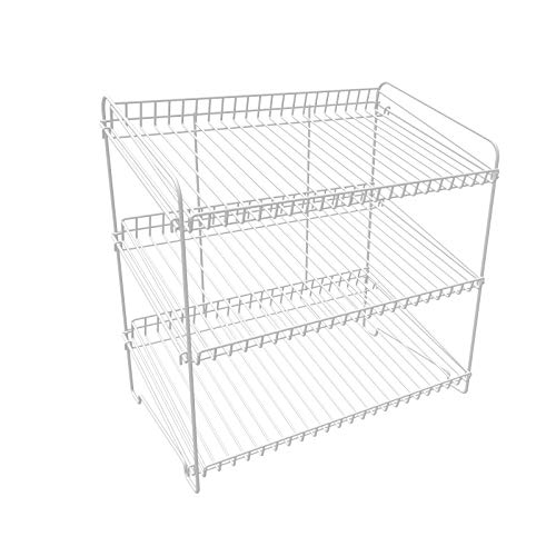 Fixturedisplays 23 X 23 X 13 4 Wire Rack For Countertop Use With 3
