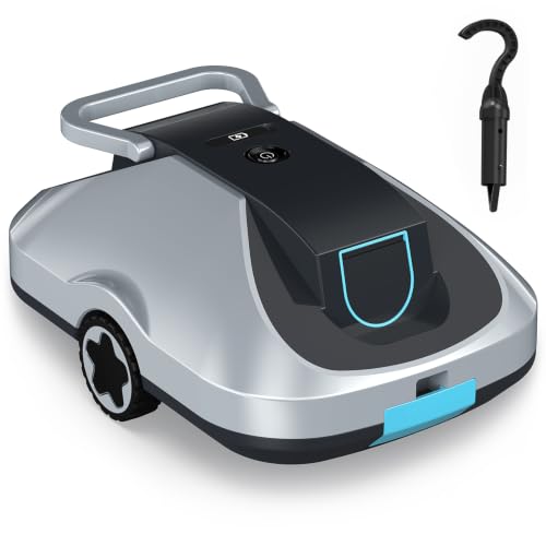 Poolroboter Akku, kabelloser Pool-Saugroboter, 200Min Laufzeit, Intelligente Navigation, Selbsteinparkfunktion und ultrafeine Filterung, kompakt und t