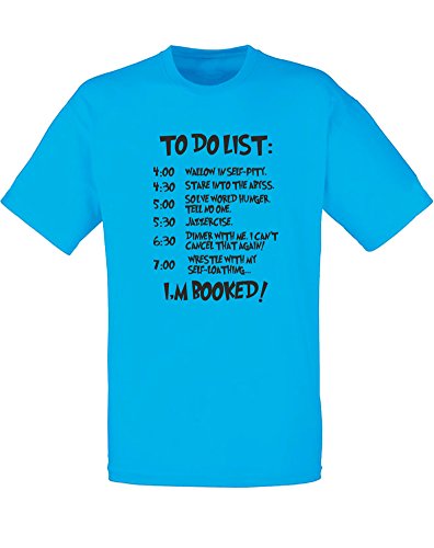 Mens Printed T-Shirt - Azure 