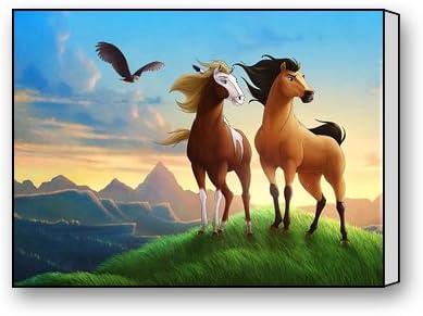 Best Gift Spirit-Stallion of the Cimarron Canvas Print 20 x 16 Inch Leisure
