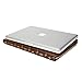 GMYLE Book Case Vintage for MacBook Pro 15 inch/Pro Retina 15 inch - Brown PU Leather Zipped Case Cover (Not fit for New Macbook Pro 15 inch 2016 A1707)