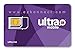 Ultra Mobile Triple Punch Regular, Micro and Nano All in one SIM Card Works on Unlocked GSM Phones Including iPhone & Android