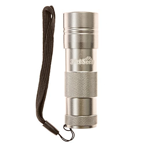 Uv blacklight flashlight pet urine detector with 12 led…