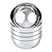 Resinta 7 Pack 13 Ounce Stainless Steel Bowls Double-walled Insulated Bowls Set (Diameter 5.1 inch)