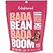 Bada Bean Bada Boom Plant-Based Protein, Gluten Free, Vegan, Crunchy Roasted Broad (Fava) Bean Snacks, 100 Calories per Serving, Sweet Cinnamon, 3 Ounce