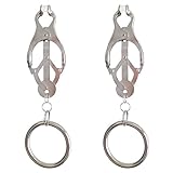Avidqueen Butterfly Design Nipple Clip Vaginal Clamp For SM BDSM