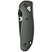 Benchmade - Mini Griptilian 557 Knife, Serrated Tanto, Coated Finish, Olive Handle