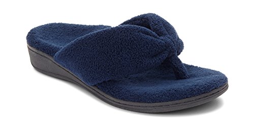 Vionic Women's Indulge Gracie Slipper Navy 11 M