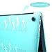 Bodyguard MacBook pro 13 case,Plastic Hard Case with Keyboard Cover for Apple MacBook pro 13 inch(AA1278),Turquoise
