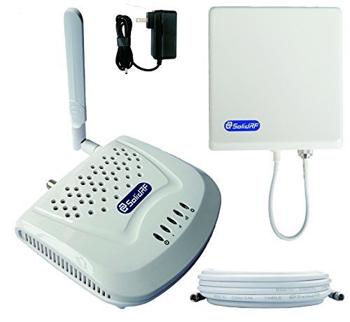 SolidRF SOHO Dual Bands Cell Phone Signal Booster for Home and Office Supports 3G/4G on 850MHz&1900MHz Only by SolidRF