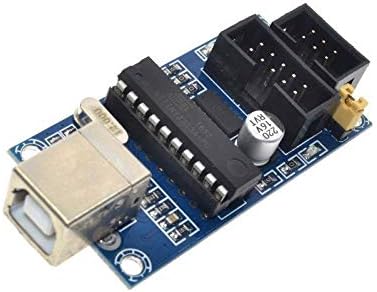 TECNOIOT 2pcs USBTiny USBtinyISP AVR USB TINY ISP Programmer Bootloader ...