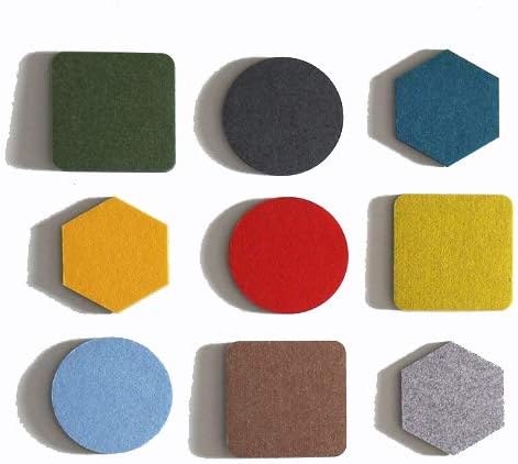 thehaki Sandwich Felt Board Pin Board Mixture Memo Board 9P Set (My Room)