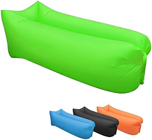 VADOO Inflatable Lounger with Carry Bag, Securing Stake and Bottle Opener for Travelling, Camping, Hiking, Pool and Beach Parties